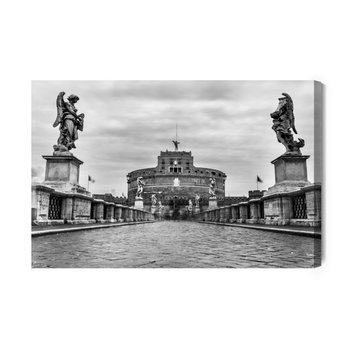 Obraz Na Płótnie Widok Na Zamek Świętego Anioła W Rzymie 120x80 NC - Inny producent
