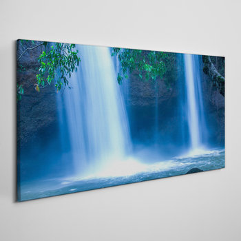 Obraz Na Płótnie Wodospad gałęzie woda 100x50 cm - Coloray