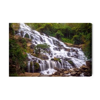 Obraz Na Płótnie Wodospad Mae Ya W Tajlandii 120x80 - Inny producent