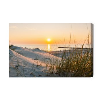 Obraz Na Płótnie Zachód Słońca Nad Morzem Bałtyckim 90x60 - Inny producent