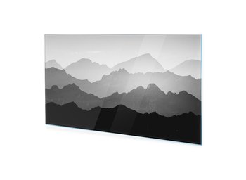 Obraz Na Szkle Akrylowym Homeprint Abstrakcyjny Krajobraz Gór 100X50 Cm - HOMEPRINT