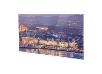 Obraz Na Szkle Akrylowym Homeprint Panorama Miasta Oslo 125X50 Cm - HOMEPRINT