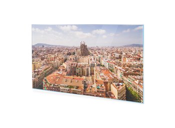 Obraz Na Szkle Homeprint Katedra W Barcelonie 125X50 Cm - HOMEPRINT