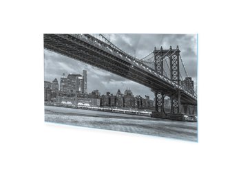 Obraz Na Szkle Homeprint Most Manhattan, Nowy Jork 140X70 Cm - HOMEPRINT