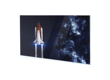Obraz na szkle HOMEPRINT Prom startuje na misję, NASA 125x50 cm - HOMEPRINT