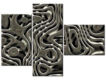 Obraz Nasza abstrakcja, 3 elementy, 100x70 cm - Oobrazy