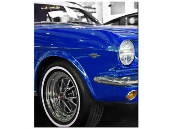 Obraz Niebieski Mustang, 50x60 cm - Oobrazy