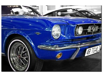 Obraz Niebieski Mustang, 60x40 cm - Oobrazy