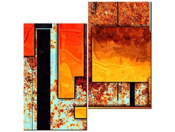 Obraz Niesforne, 2 elementy, 60x60 cm - Oobrazy