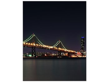 Obraz Nocne zdjęcie mostu - Tanel Teemusk, 40x50 cm - Oobrazy