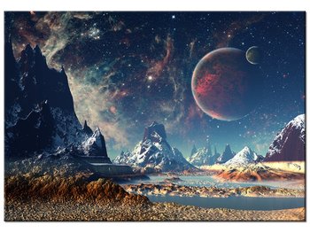 Obraz Obca planeta, 100x70 cm - Oobrazy
