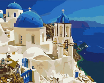 Obraz Paint it! Malowanie po numerach, Santorini - Symag