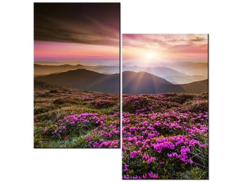 Obraz Piękny krajobraz, 2 elementy, 60x60 cm - Oobrazy