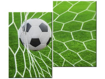 Obraz Piłka w bramce, 2 elementy, 80x70 cm - Oobrazy