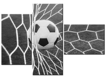 Obraz Piłka w bramce, 3 elementy, 100x70 cm - Oobrazy