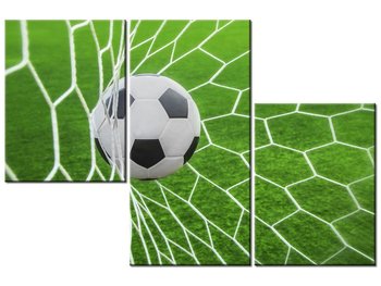 Obraz Piłka w bramce, 3 elementy, 90x60 cm - Oobrazy