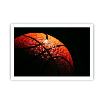 Obraz - Plakat - Piękna jak planeta - 91x61cm - Sport Koszykówka Piłka Koszykowa - Foto Plakaty na ścianę bez ramy - Plakat do Salonu Sypialni ARTTOR - ARTTOR