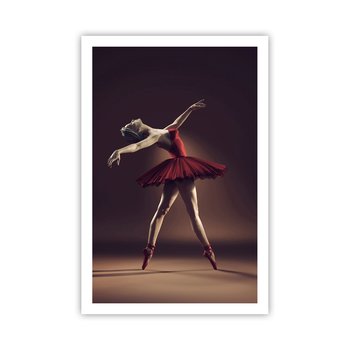 Obraz - Plakat - Prima ballerina - 61x91cm - Baletnica Taniec Balet - Foto Plakaty na ścianę bez ramy - Plakat do Salonu Sypialni ARTTOR - ARTTOR