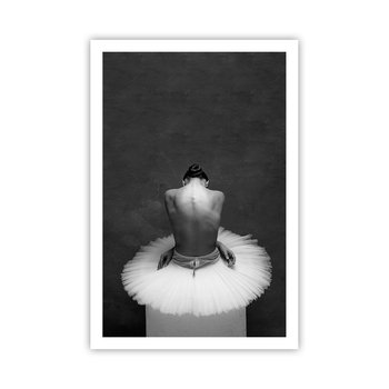 Obraz - Plakat - Właśnie rozkwita - 61x91cm - Baletnica Taniec Balet - Foto Plakaty na ścianę bez ramy - Plakat do Salonu Sypialni ARTTOR - ARTTOR