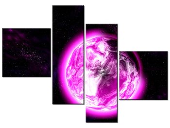 Obraz Planeta FX1, 4 elementy, 100x70 cm - Oobrazy