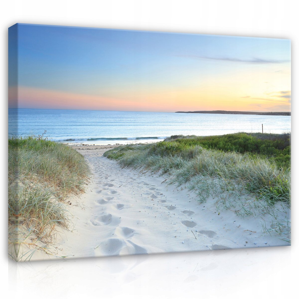 Obraz PlaŻa Morze Natura Na PŁÓtnie ŚcianĘ Do Sypialni Salonu Nowoczesny 120x80 Wallarena 0286