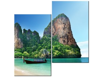 Obraz Plaża w Tajlandii, 2 elementy, 60x60 cm - Oobrazy