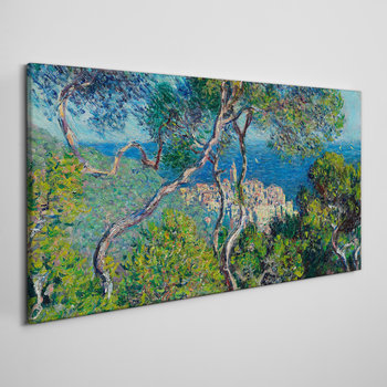 Obraz Płótno na Drewnianej Ramie - Canvas Natura widok Monet 100x50 cm - Inny producent
