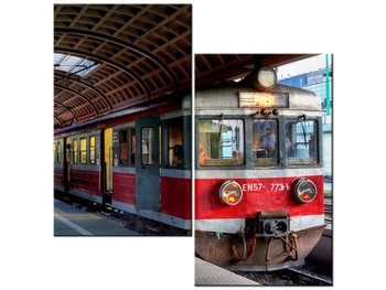 Obraz Pociąg do Piły, 2 elementy, 60x60 cm - Oobrazy