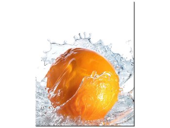 Obraz Pomarańczowy plusk, 60x75 cm - Oobrazy