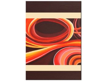 Obraz Pomarańczowy wir, 50x70 cm - Oobrazy