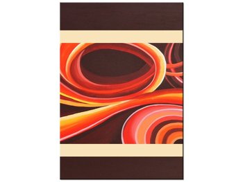 Obraz Pomarańczowy wir, 70x100 cm - Oobrazy