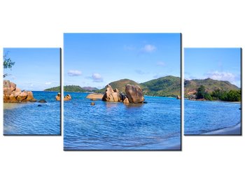 Obraz Praslin Island, 3 elementy, 80x40 cm - Oobrazy