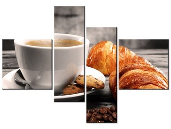 Obraz Przerwa na coś słodkiego, 4 elementy, 130x90 cm - Oobrazy