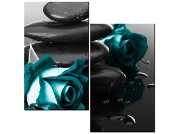 Obraz Roses and spa, 2 elementy, 60x60 cm - Oobrazy