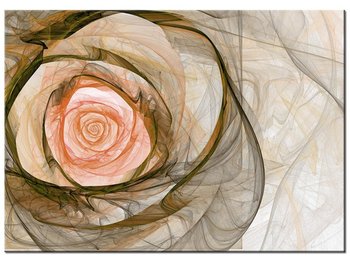 Obraz Róża fraktalowa, 70x50 cm - Oobrazy
