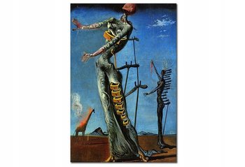 obraz SALVADOR DALI PŁONĄCA ŻYRAFA reprodukcja - Art Impresja