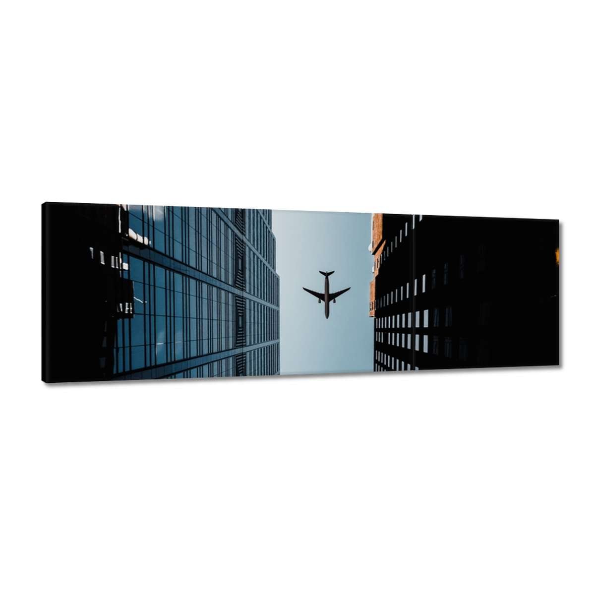 Kunstloft Quadro su tela | 100% DIPINTO A MANO | 60x120cm | Dipinto 'All Eyes on Me' | Donna | Bianco e nero | Arte moderna