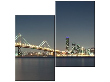 Obraz San Francisco - Tanel Teemusk, 2 elementy, 60x60 cm - Oobrazy
