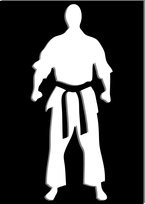 Obraz Ścienny Ażurowy Karate Sztuki Walki Dekoracja Ścienna Różne Kolory