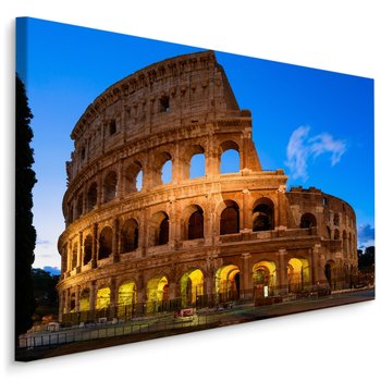 Obraz Ścienny Canvas Do Jadalni Koloseum w Rzymie WIDOK 3D Architektura 90cm x 60cm - Muralo