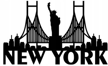Obraz Ścienny Dekoracyjny New York Nowy Jork - DrewnianyDecor