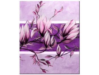 Obraz Słodycz magnolii w fiolecie, 50x60 cm - Oobrazy