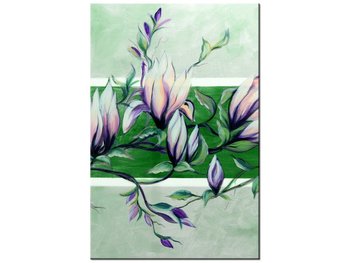 Obraz Słodycz magnolii w zieleni, 80x120 cm - Oobrazy