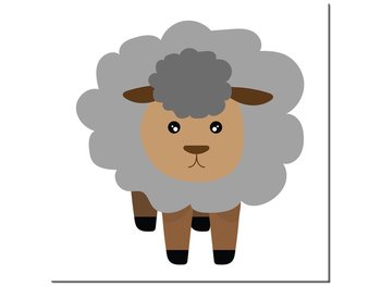 Obraz Szara owca, 40x40 cm - Oobrazy