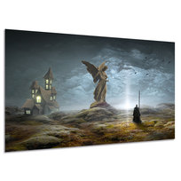 Obraz tajemniczy FANTASY 7 inny świat anioł 120x80
