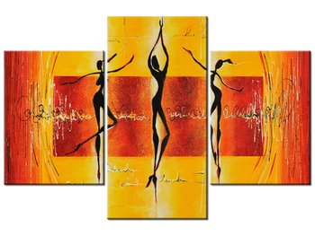 Obraz Taniec w słońcu, 3 elementy, 90x60 cm - Oobrazy