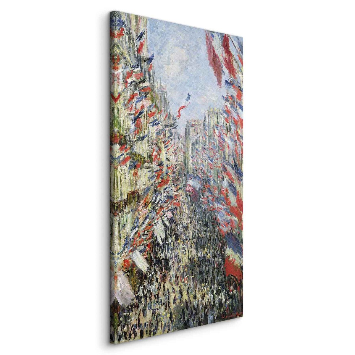 Obraz - The Rue Montorgueil Paris Celebration of June (Claude Monet ...