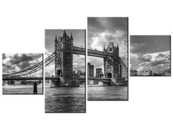 Obraz Tower Bridge, 4 elementy, 160x90 cm - Oobrazy