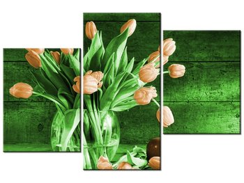 Obraz Tulipany, 3 elementy, 90x60 cm - Oobrazy