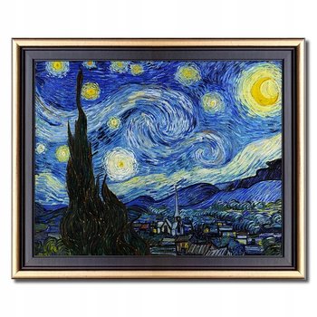 OBRAZ Vincent van Gogh GWIAŹDZISTA NOC + rama - Art Impresja